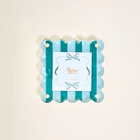 Acrylic Picture Frame–Sicily Stripes Teal