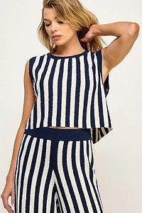 Knit Striped Top