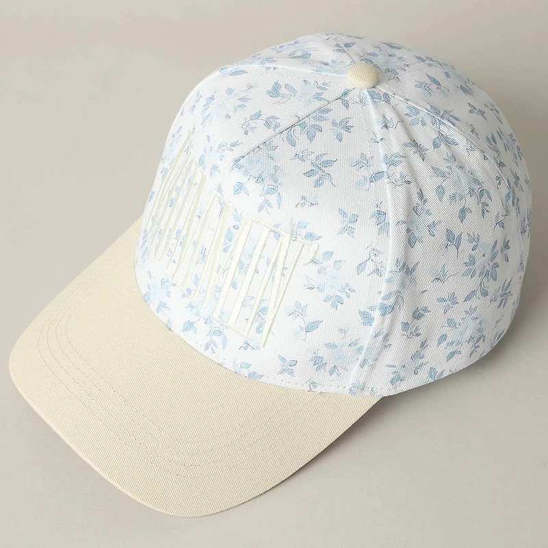 Floral MOMMIN' Embroidered Trucker Hat