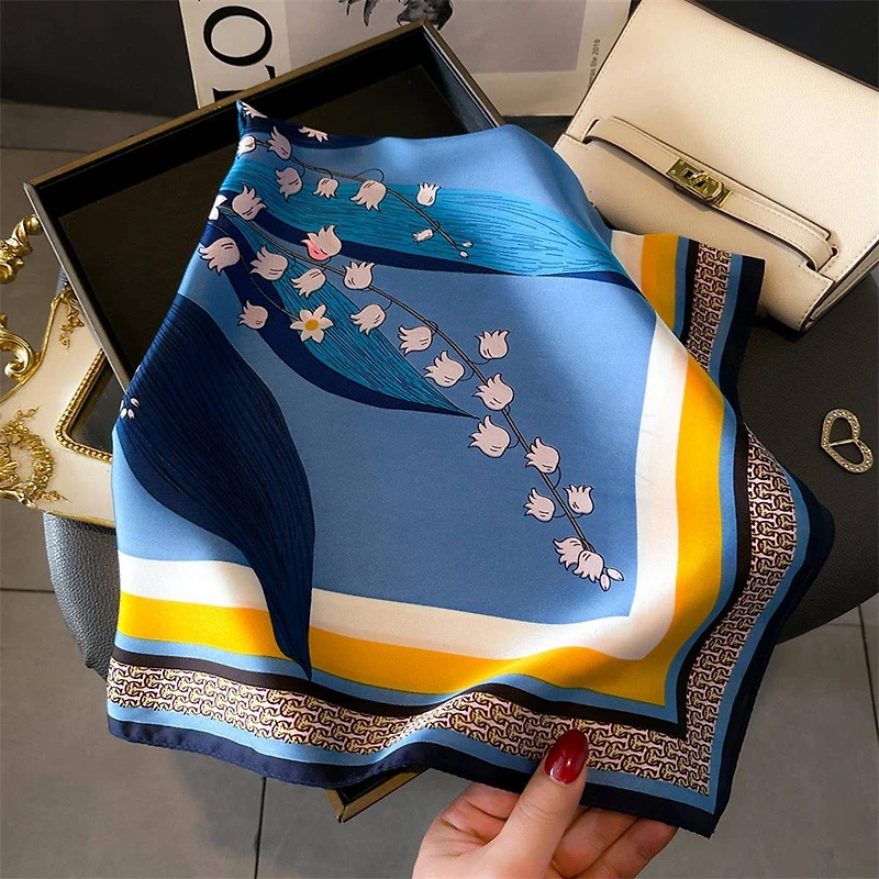 Artistic Small Square Scarf