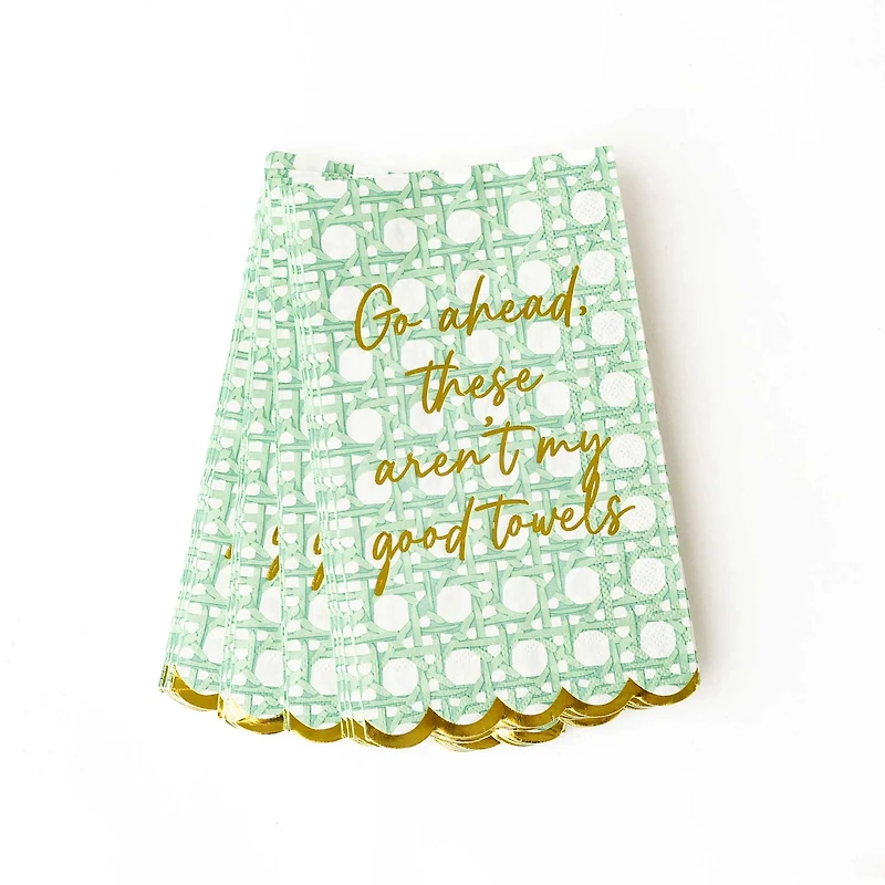 Cane Paper Guest Towel Packs