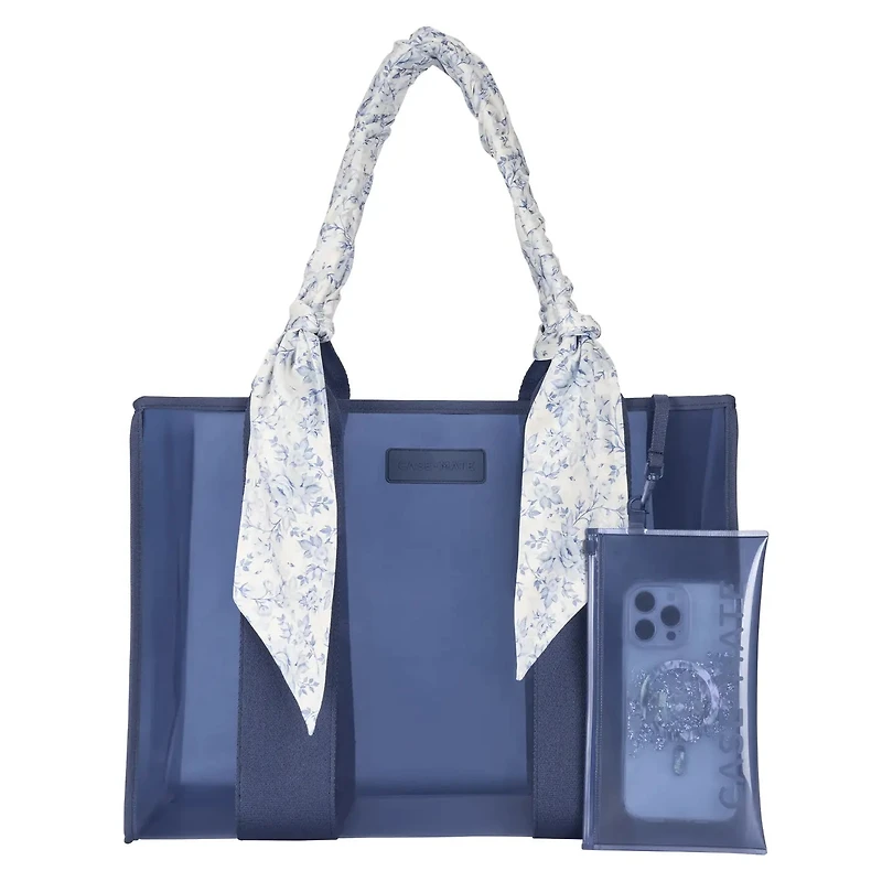 Navy Jelly Tote Bag