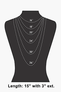 Clover Station Shell Charms Layered Chain Necklace