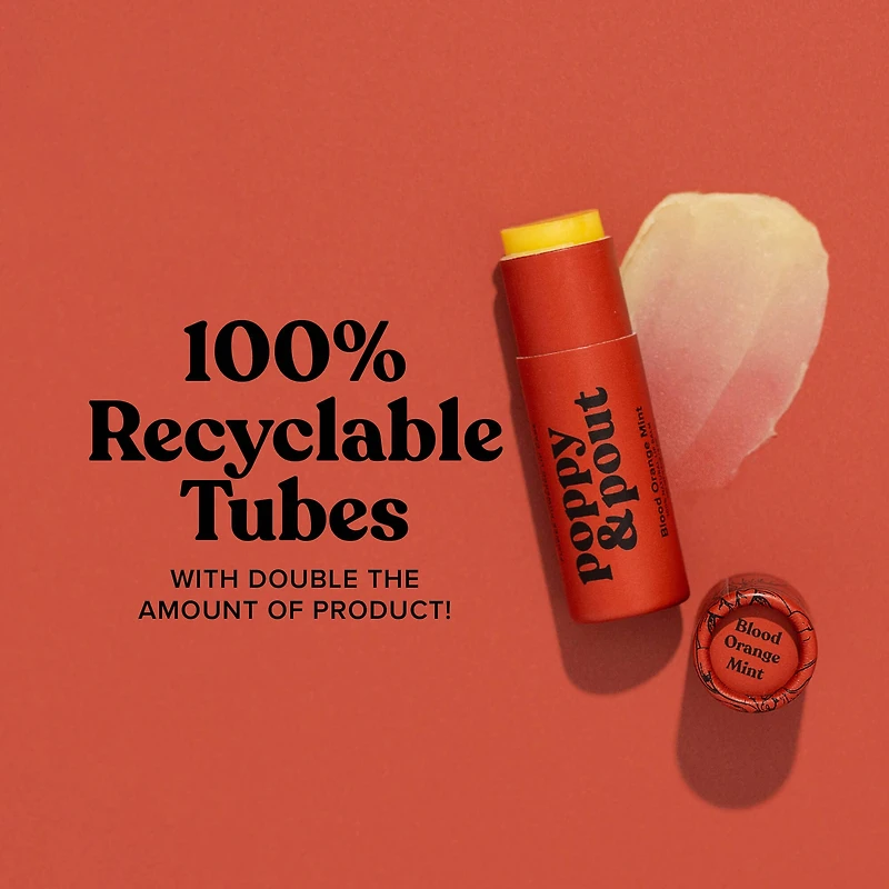 Lip Balm, Blood Orange Mint