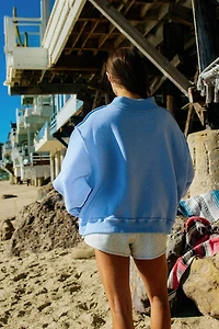 Beach/Lake Reversible Mock-Neck