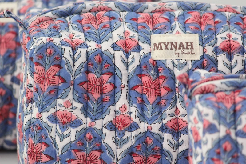 Nantucket Floral Makeup Bag - LARGE only