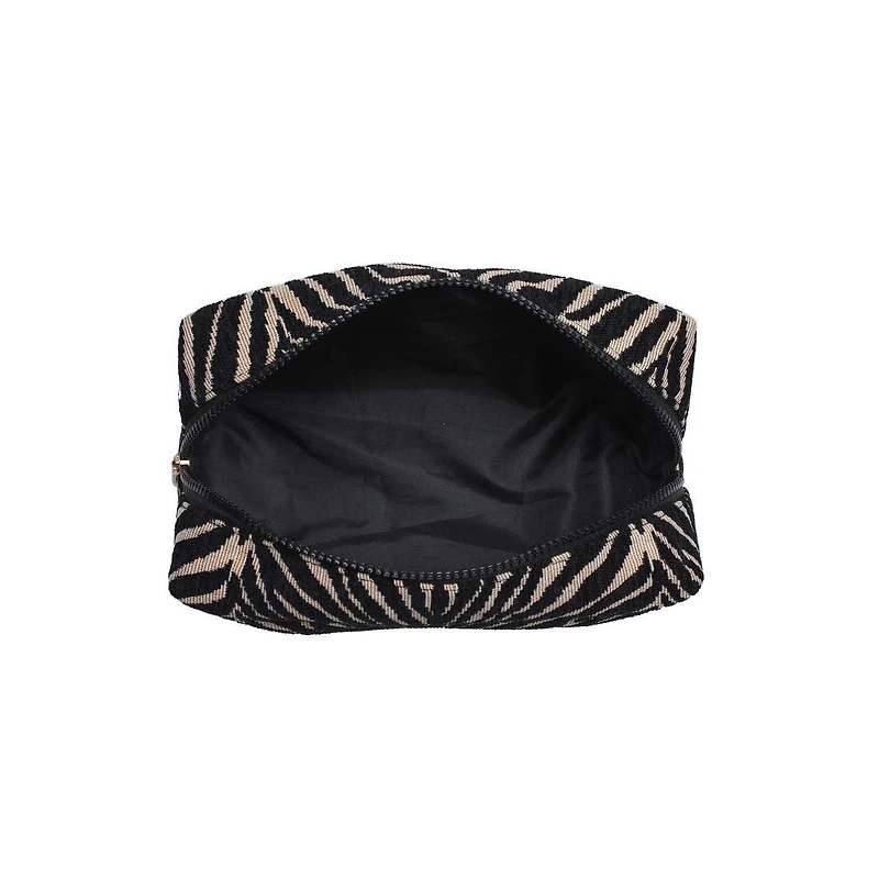 Zebra Cosmetic Pouch