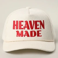 Cream Heaven Made Corduroy Rope Hat