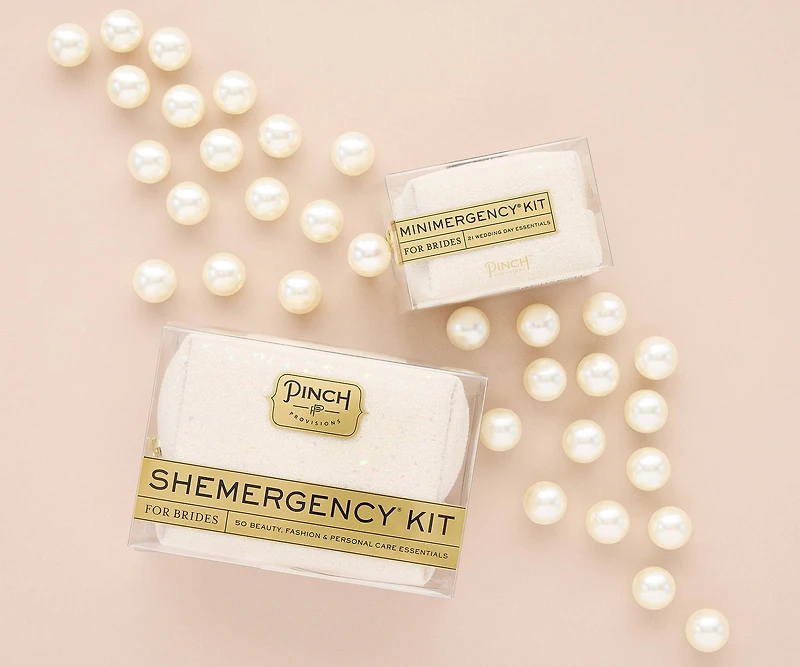White Minimergency Kit for Brides