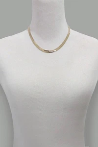 CLASSIC 8mm WIDE SNAKE CHAIN NECKLACE | 31N21202
