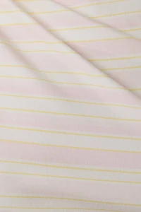 Pink Striped Asymmetrical Top