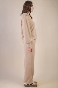 Textured Casual Comfy Set