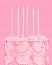 Shimmer Iridescent Glitter Candle