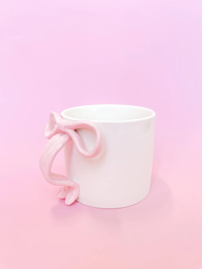 Pink Bow Mug
