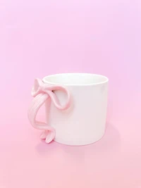 Pink Bow Mug