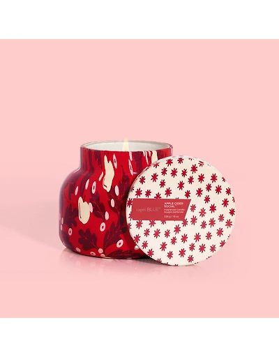 HOLIDAY PATTERN PLAY - APPLE CIDER SOCIAL PETITE JAR, 19 oz