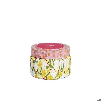 ALOHA ORCHID PATTERN PLAY PRINTED TRAVEL TIN, 8.5 oz