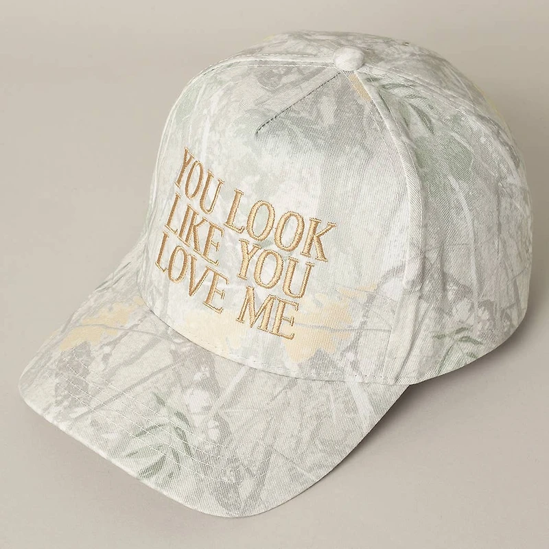 You Look Like You Love Me Cap/ Beige