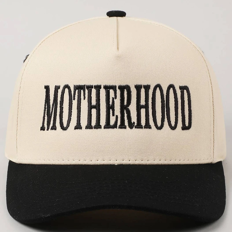 Motherhood Trucker Hat/ Black