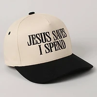 Jesus Saves I Spend Trucker Hat