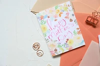 Happy Mother's Day Floral Greeting Card