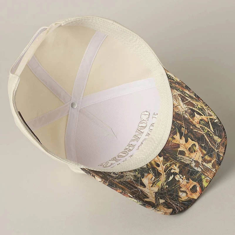 Cowboy Love Me Embroidery Camo