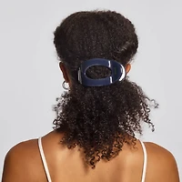 Recycled Plastic Large Flat Cloud Clip - Blue Orchid