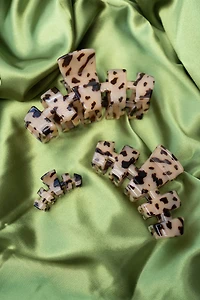 Classic Hair Clip | | Blonde Tortoise