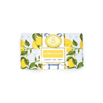 Lemon Ginger Wrapped Bar Soap
