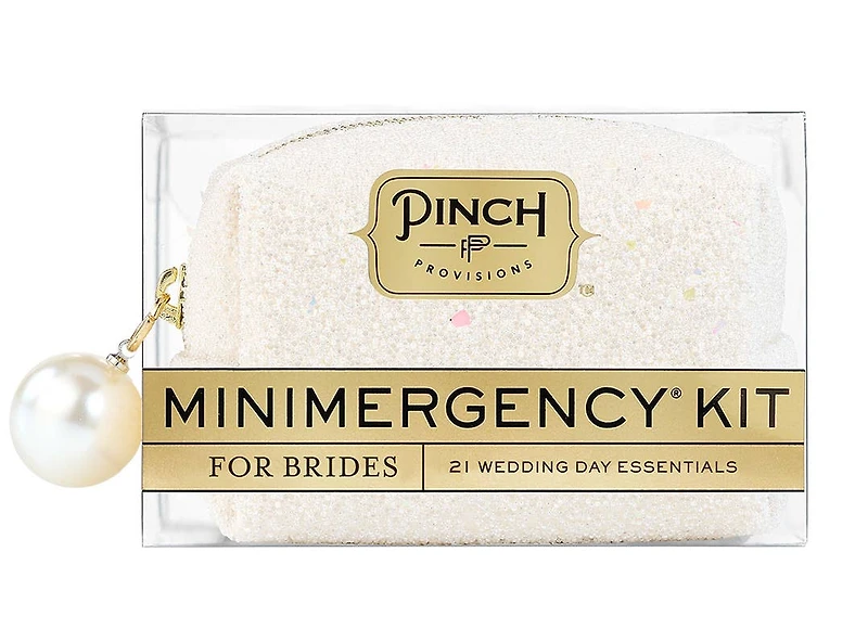 White Minimergency Kit for Brides