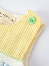 "Jesus Loves Me "Baby Boy Romper