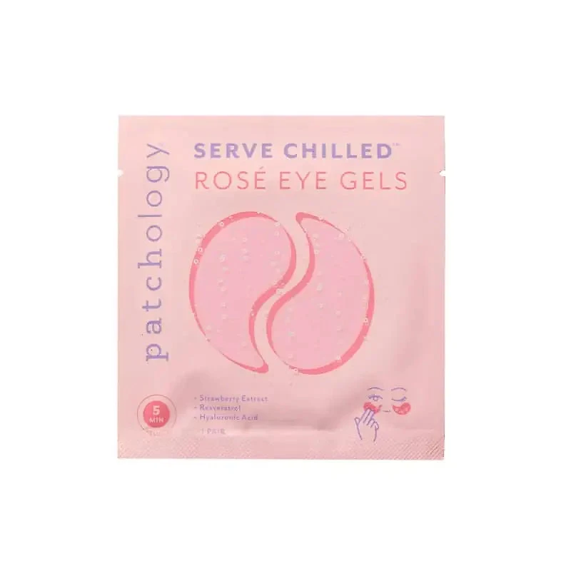 UNDER EYE Serve Chilled Rosé Hydrating Eye Mask Gels