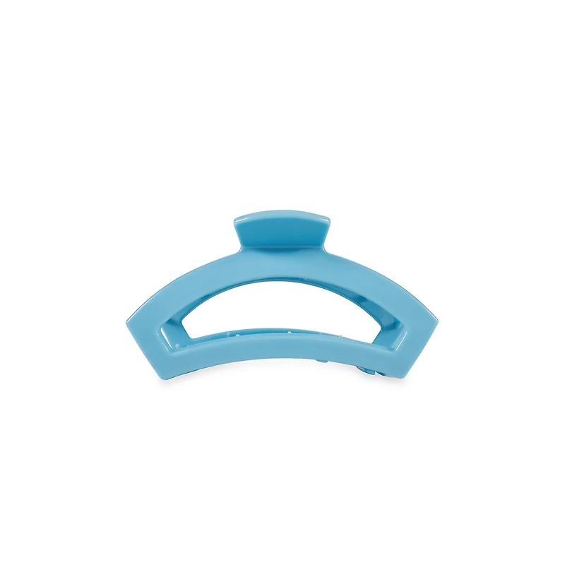Tiny Open Hair Clip | Summer Sky