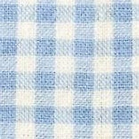 Sky Blue Gingham Waste Bag Holder