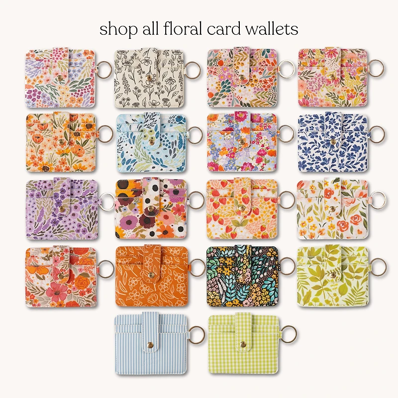 Summer Meadows Card Wallet