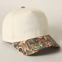Cowboy Love Me Embroidery Camo