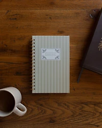 Pale Stripes Sermon Notes Journal