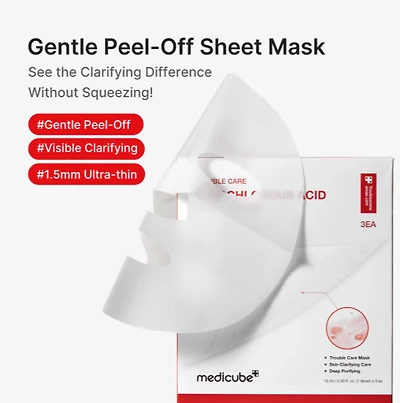 Medicube Hypochlorous Acid Peel Sheet Mask