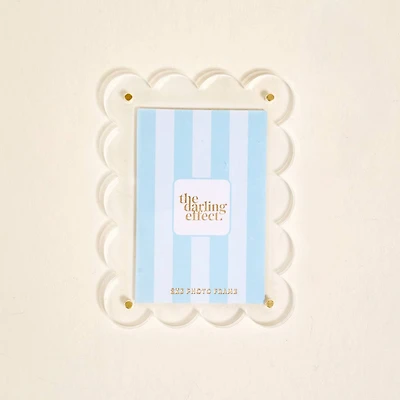 Mini Acrylic Picture Frame Magnet–Clear
