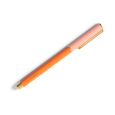 Orange Snap Cap Pen