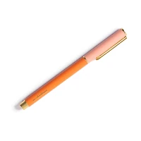 Orange Snap Cap Pen