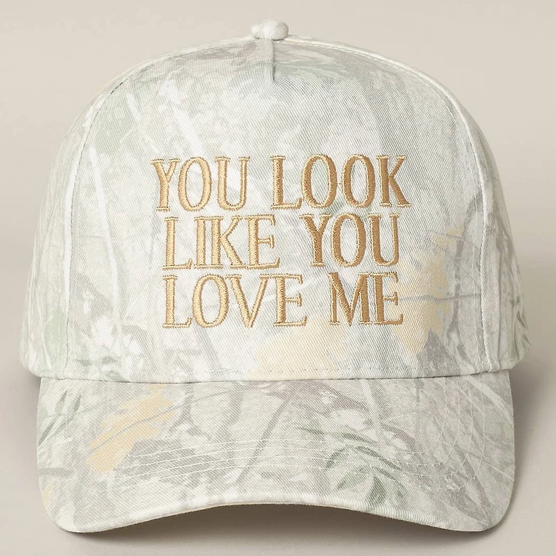 You Look Like You Love Me Cap/ Beige