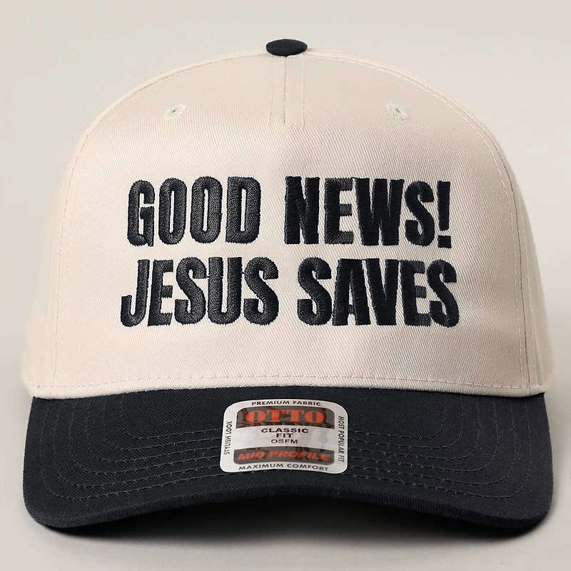 Good News Jesus Saves Trucker Hat