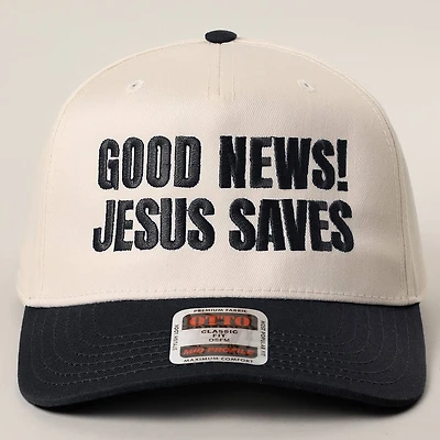 Good News Jesus Saves Trucker Hat
