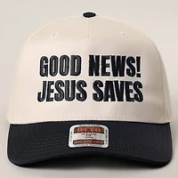 Good News Jesus Saves Trucker Hat