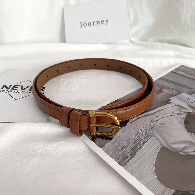 Light Brown Simple Decorative Belt