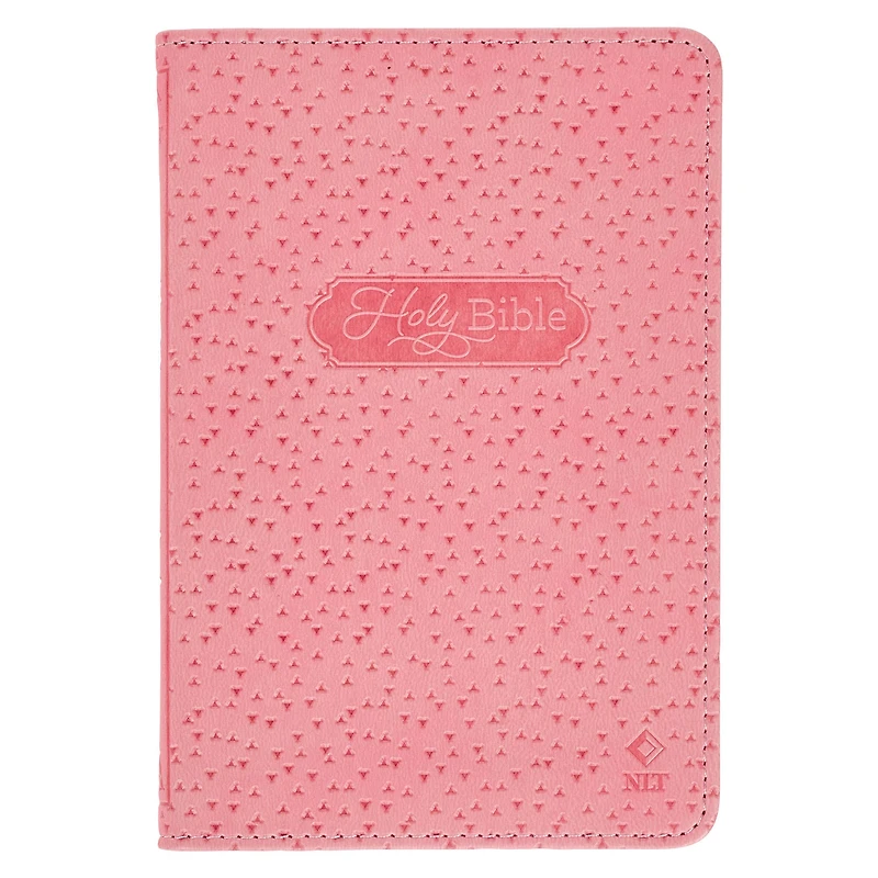 Pink Bible NLT New Testament Girls