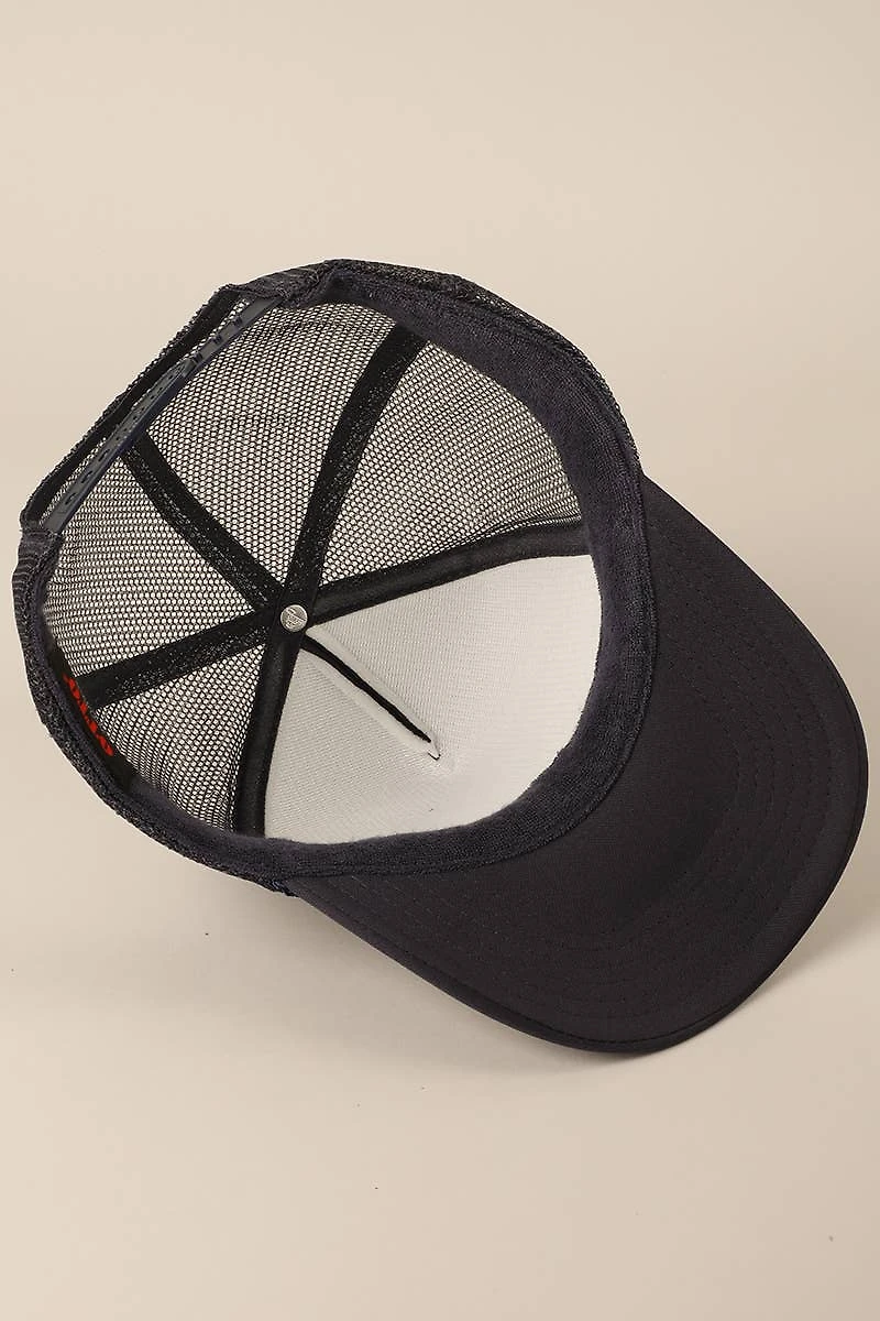 With God All Possible Trucker Hat/ Neon Pink