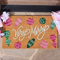 Door Mat Very Merry