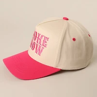 SMOKE SHOW Baseball Cap/ Hot Pink